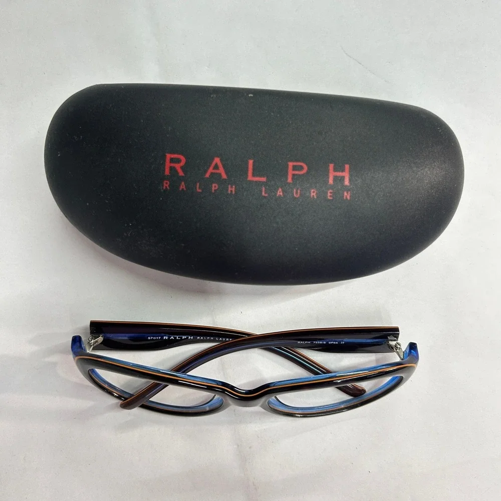 Ralph Lauren RALPH 7558/S Eyeglass Frames Tortoise Blue 57-17-125 No Lenses